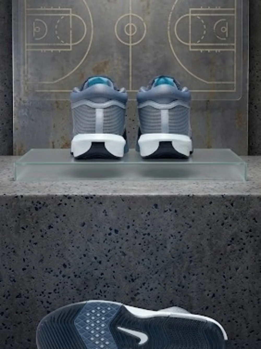 Nike Lebron Witness VIII 8 Basketball Shoes/Navy and Light Blue Low-Top